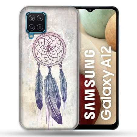 Coque Pour Samsung Galaxy A12 Zen Attrape Reve Blanc