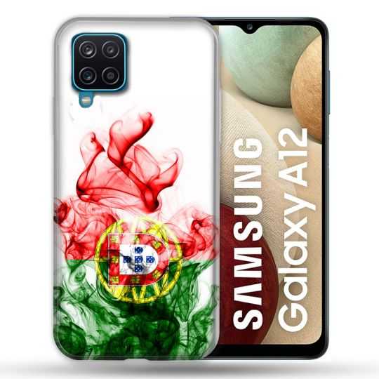 Coque Pour Samsung Galaxy A12 Voyage Portugal Flamme