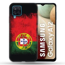 Coque Pour Samsung Galaxy A12 Voyage Portugal Drapeau