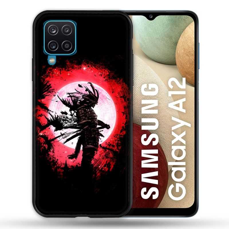Coque Pour Samsung Galaxy A12 Voyage Japon Samourai