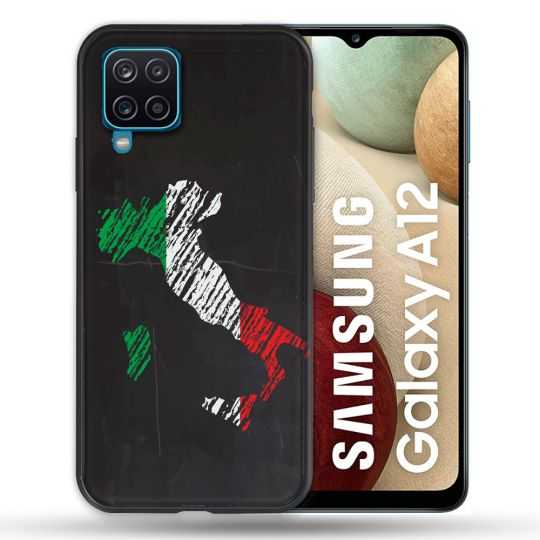 Coque Pour Samsung Galaxy A12 Voyage Italie Botte