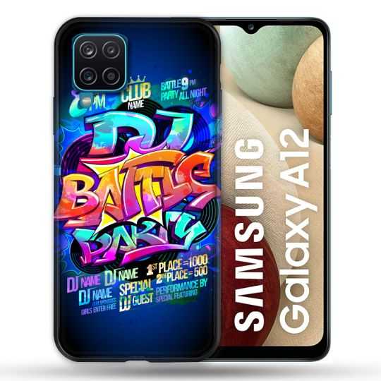 Coque Pour Samsung Galaxy A12 Street Art Rap
