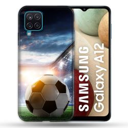 Coque Pour Samsung Galaxy A12 Sport Football Stade