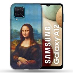 Coque Pour Samsung Galaxy A12 Peinture Joconde