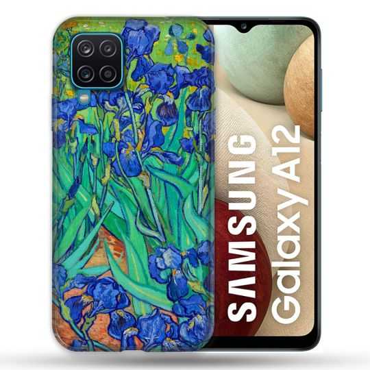 Coque Pour Samsung Galaxy A12 Peinture Iris