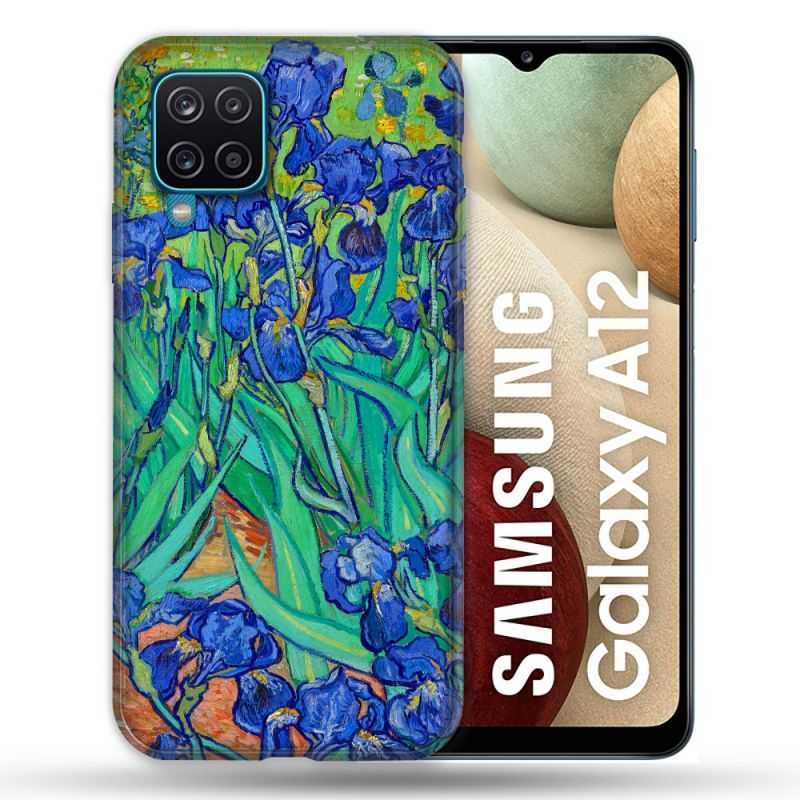 Coque Pour Samsung Galaxy A12 Peinture Iris