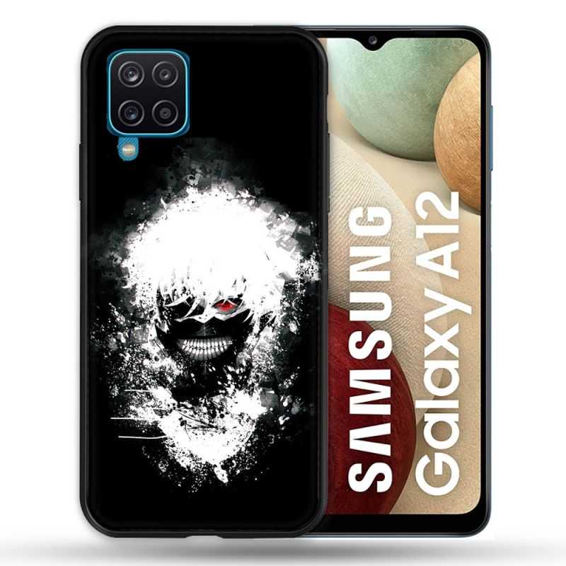 Coque Pour Samsung Galaxy A12 Manga Tokyo Ghoul Kaneki Tag