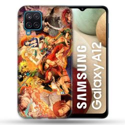 Coque Pour Samsung Galaxy A12 Manga One Piece Nakama