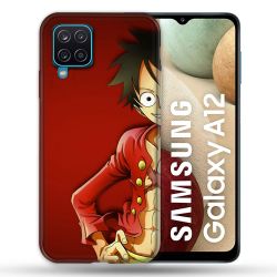 Coque Pour Samsung Galaxy A12 Manga One Piece Luffy