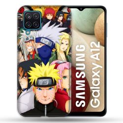 Coque Pour Samsung Galaxy A12 Manga Naruto Team