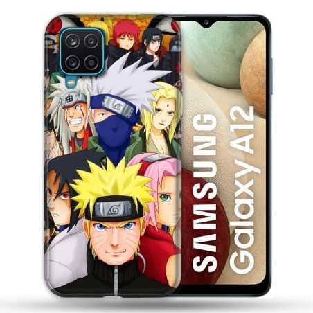 Coque Pour Samsung Galaxy A12 Manga Naruto Team