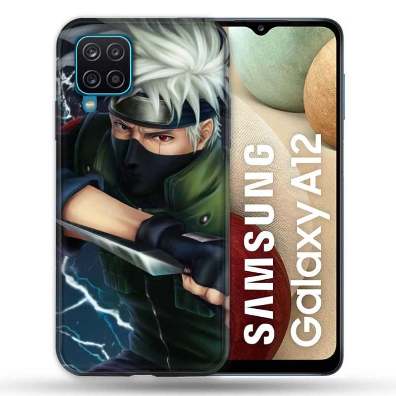 Coque Pour Samsung Galaxy A12 Manga Naruto Kakashi