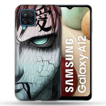 Coque Pour Samsung Galaxy A12 Manga Naruto Gaara
