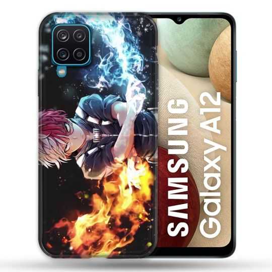 Coque Pour Samsung Galaxy A12 Manga My Hero Academia Shoto