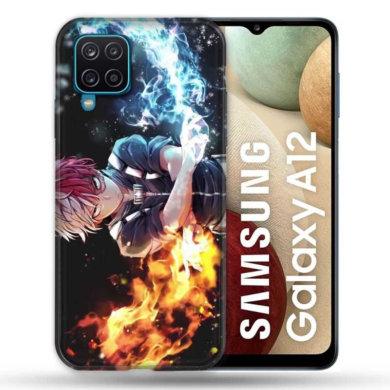 Coque Pour Samsung Galaxy A12 Manga My Hero Academia Shoto