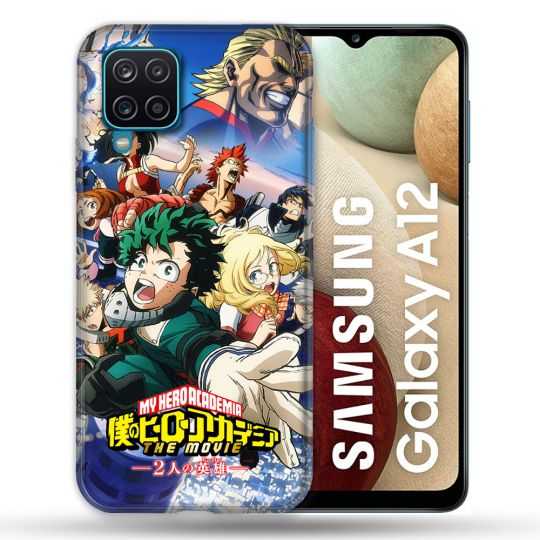 Coque Pour Samsung Galaxy A12 Manga My Hero Academia Affiche