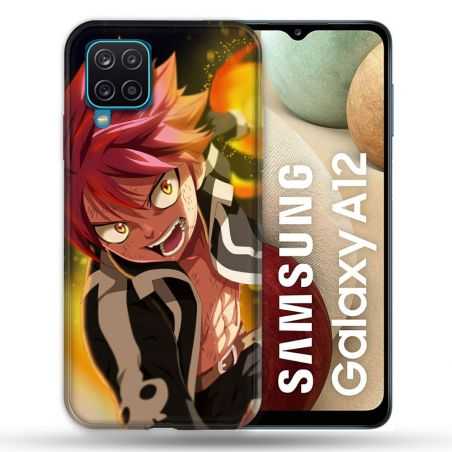 Coque Pour Samsung Galaxy A12 Manga Fairy Tail Natsu
