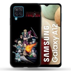 Coque Pour Samsung Galaxy A12 Manga Fairy Tail Logo Team