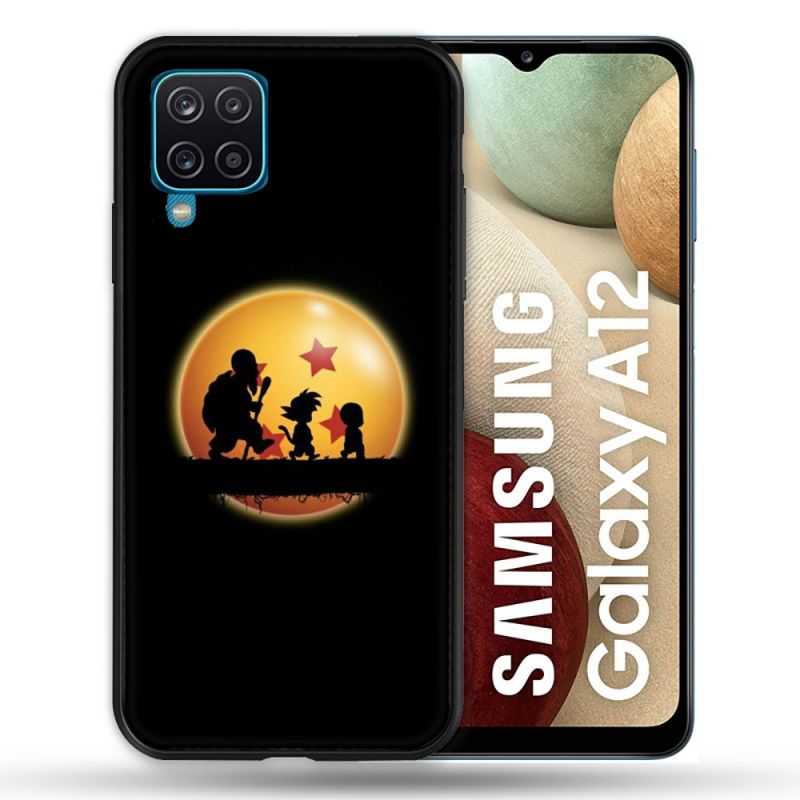 Coque Pour Samsung Galaxy A12 Manga Dragon Ball Vintage