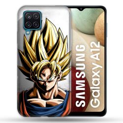 Coque Pour Samsung Galaxy A12 Manga Dragon Ball Sangoku Portrait