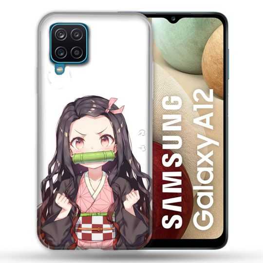 Coque Pour Samsung Galaxy A12 Manga Demon Slayer Nezuko