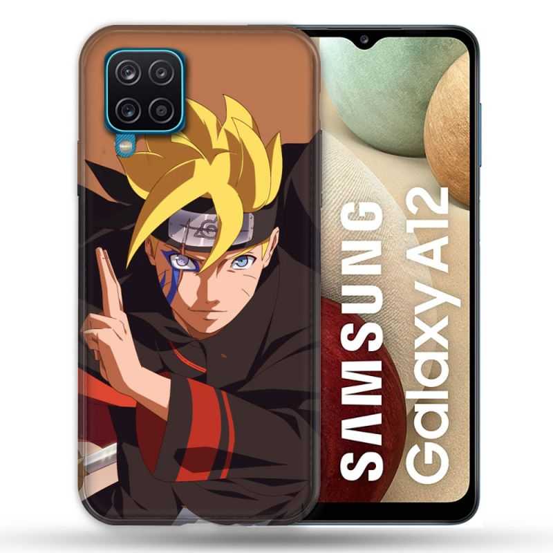 Coque Pour Samsung Galaxy A12 Manga Boruto Signe