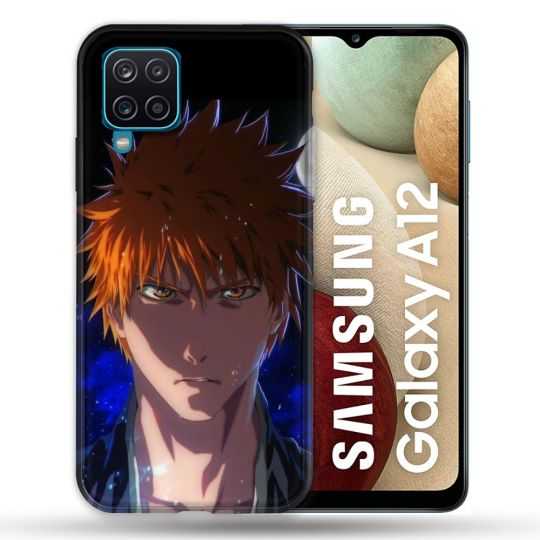 Coque Pour Samsung Galaxy A12 Manga Bleach Ichigo