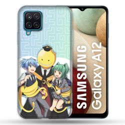 Coque Pour Samsung Galaxy A12 Manga Assassination Classroom Kuro Trio