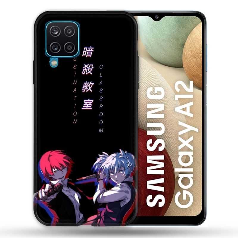 Coque Pour Samsung Galaxy A12 Manga Assassination Classroom Duo