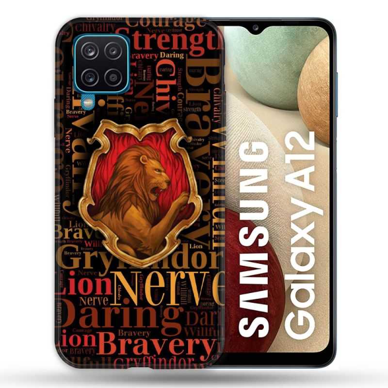Coque Pour Samsung Galaxy A12 Harry Potter Griffondor