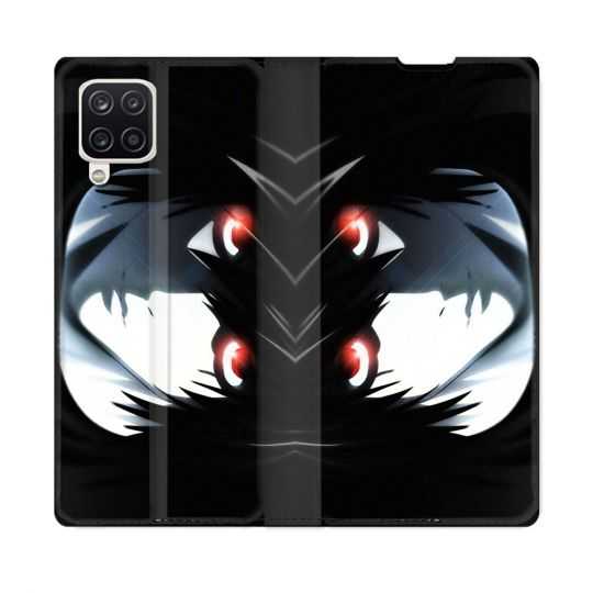 Housse Cuir Portefeuille Pour Samsung Galaxy A12 Manga Death Note L