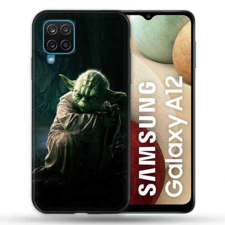 Coque Pour Samsung Galaxy A12 Star Wars - Yoda sombre