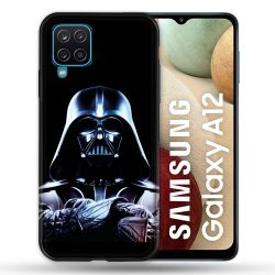 Coque Pour Samsung Galaxy A12 Star Wars - Dark Vador Noir