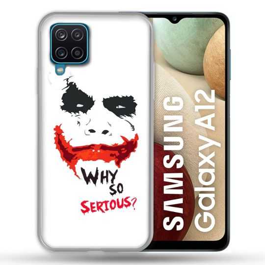 Coque Pour Samsung Galaxy A12 Joker Blanc