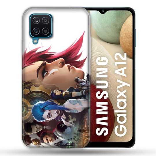 Coque Pour Samsung Galaxy A12 Arcane Jynx Sœur