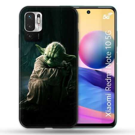 Coque Pour Xiaomi Redmi Note 10 5G Star Wars - Yoda sombre