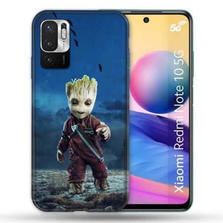 Coque Pour Xiaomi Redmi Note 10 5G Groot Bleu