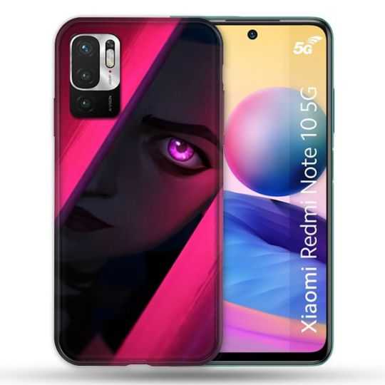 Coque Pour Xiaomi Redmi Note 10 5G Arcane Jynx Rose