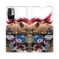 Housse Cuir Portefeuille Pour Redmi Note 10 5G Arcane Jynx Sœur