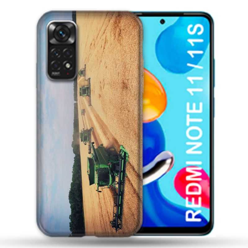 Coque Pour Xiaomi Redmi Note 11 / 11S Agriculture Moissonneuse