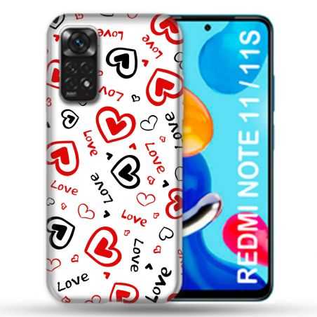 Coque Pour Xiaomi Redmi Note 11 / 11S Amour Love