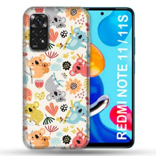 Coque Pour Xiaomi Redmi Note 11 / 11S Animal Koala Pattern