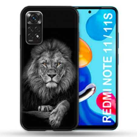 Coque Pour Xiaomi Redmi Note 11 / 11S Animal Lion Majestueux