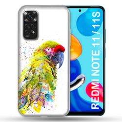 Coque Pour Xiaomi Redmi Note 11 / 11S Animal Perroquet Jaune