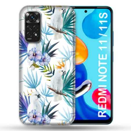 Coque Pour Xiaomi Redmi Note 11 / 11S Animal Perroquet Peinture