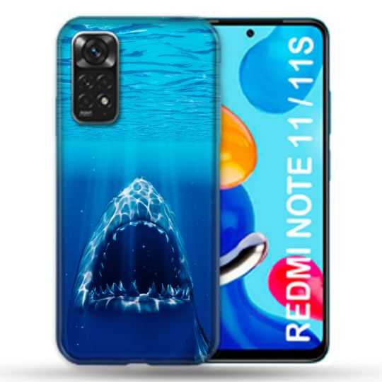 Coque Pour Xiaomi Redmi Note 11 / 11S Animal Requin Dent