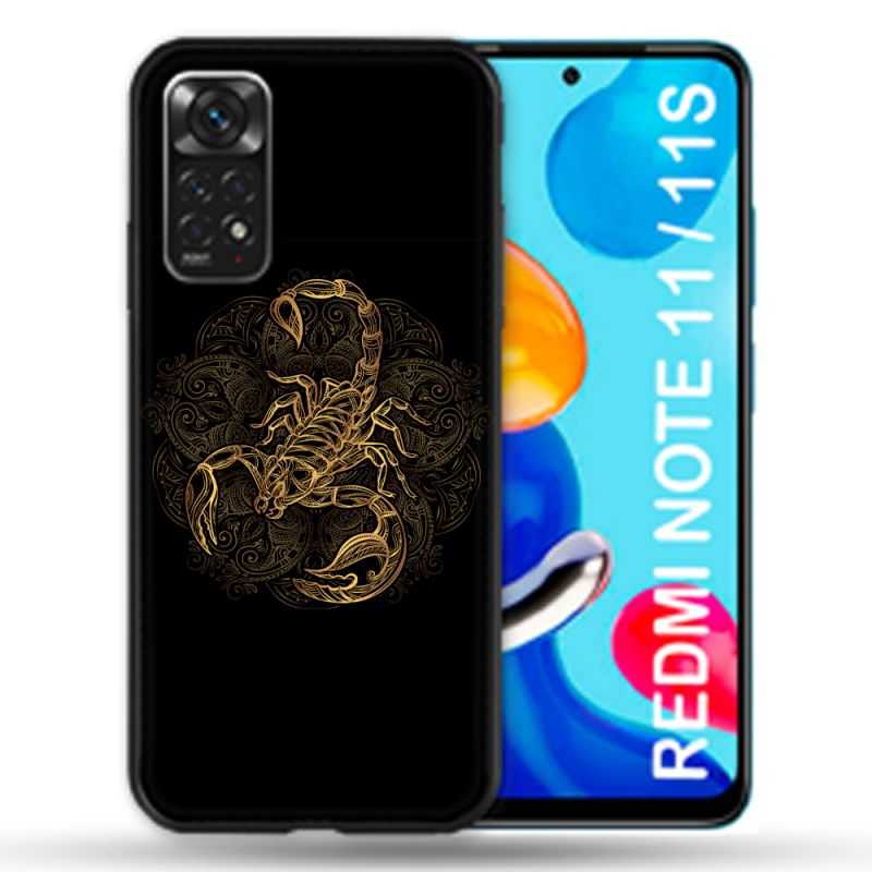 Coque Pour Xiaomi Redmi Note 11 / 11S Animal Scorpion Fresque