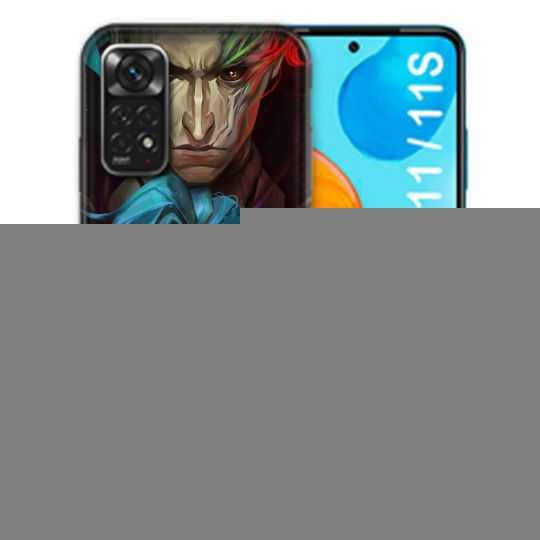 Coque Pour Xiaomi Redmi Note 11 / 11S Arcane Jynx Bleu