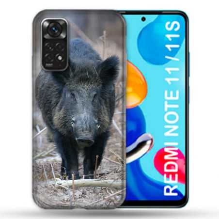 Coque Pour Xiaomi Redmi Note 11 / 11S Chasse Sanglier Pin