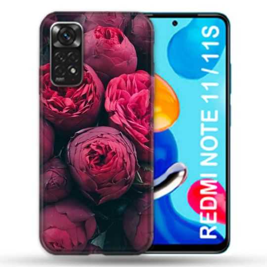 Coque Pour Xiaomi Redmi Note 11 / 11S Fleur Pivoine